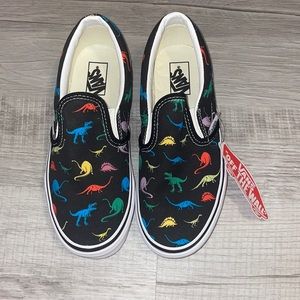 Slip On Vans Dino Print